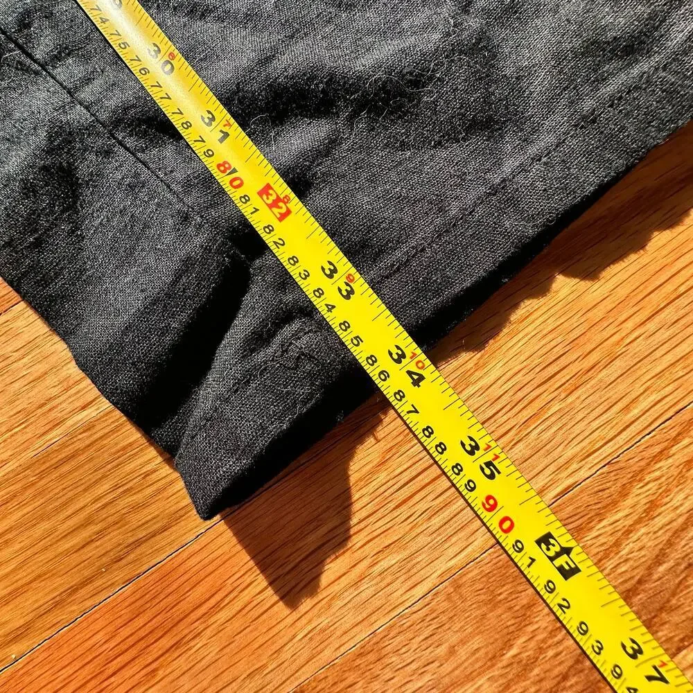 INC International Concepts Womens Black Linen Blend Flowy Coastal Pants Sz small - Picture 7 of 10